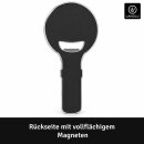LANOLU – Flaschenöffner Magnet – Polizei Aufmachen – Weiß / Rot
