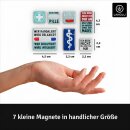 LANOLU Puzzle Magnetset 7 teilig Ärzte Magnetset