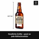 LANOLU – Flaschenöffner Magnet – Meister Bierflasche – Braun