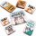 LANOLU – Magnet-Set – Katzen – Mehrfarbig