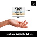 LANOLU – Kühlschrankmagnet – Möwen Moin anbieten – 8 x 5,5 cm