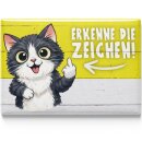 LANOLU – Kühlschrankmagnet – Katze...