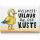 LANOLU – Kühlschrankmagnet – Möwe Wellnessurlaub – 8 x 5,5 cm
