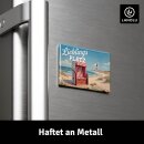 LANOLU – Kühlschrankmagnet – Strandkorb...