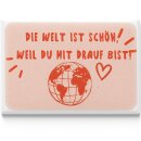 LANOLU – Kühlschrankmagnet – Die Welt...