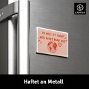 LANOLU – Kühlschrankmagnet – Die Welt...