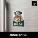 LANOLU – Kühlschrankmagnet – Bier...