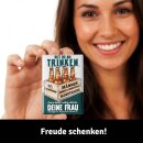 LANOLU – Kühlschrankmagnet – Bier Männerhandtasche – 8 x 5,5 cm