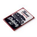 LANOLU – Kühlschrankmagnet – Camping Stellplatz – 8 x 5,5 cm