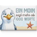 LANOLU – Kühlschrankmagnet – Möwe...
