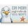 LANOLU – Kühlschrankmagnet – Möwe Ein Moin – 8 x 5,5 cm