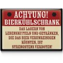 LANOLU – Kühlschrankmagnet – Achtung...