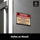 LANOLU – Kühlschrankmagnet – Achtung...