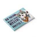 LANOLU – Kühlschrankmagnet – Katze Ein Freund – 8 x 5,5 cm