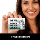 LANOLU – Kühlschrankmagnet – Katze Mein Körper flüstert – 8 x 5,5 cm