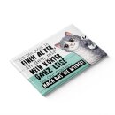 LANOLU – Kühlschrankmagnet – Katze Mein Körper flüstert – 8 x 5,5 cm