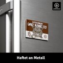 LANOLU – Kühlschrankmagnet – Katze Guten...