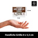 LANOLU – Kühlschrankmagnet – Katze Guten Morgen – 8 x 5,5 cm