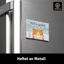 LANOLU – Kühlschrankmagnet – Katze Wie...
