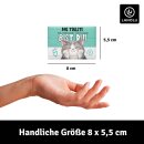 LANOLU – Kühlschrankmagnet – Katze Bürotag mit dir – 8 x 5,5 cm