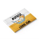 LANOLU – Kühlschrankmagnet – Katze Lieber egal – 8 x 5,5 cm