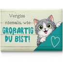 LANOLU – Kühlschrankmagnet – Katze...