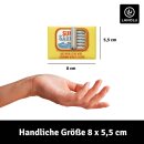 LANOLU – Kühlschrankmagnet – Sardinen Zusammen leichter – 8 x 5,5 cm