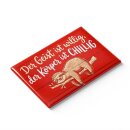 LANOLU – Kühlschrankmagnet – Faultier Körper chillig – 8 x 5,5 cm