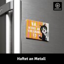 LANOLU – Kühlschrankmagnet – Katze...