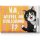 LANOLU – Kühlschrankmagnet – Katze Wieder am Kühlschrank – 8 x 5,5 cm
