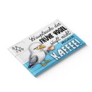 LANOLU – Kühlschrankmagnet – Möwe Früher Vogel – 8 x 5,5 cm