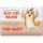 LANOLU – Kühlschrankmagnet – Katze Hauptsache Spaß – 8 x 5,5 cm