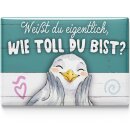 LANOLU – Kühlschrankmagnet – Möwe...