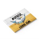 LANOLU – Kühlschrankmagnet – Möwe Lieber egal – 8 x 5,5 cm