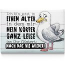 LANOLU – Kühlschrankmagnet – Möwe...