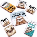LANOLU – Magnet-Set – Faultiere –...