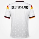 United1871 – Fußballtrikot – Deutschland Retro – Weiß – S bis XXL