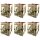 United1871 – Christbaumkugeln 6er-Set – Berlin Sehenswürdigkeiten – Ø 9 cm creme/mehrfarbig