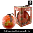 United1871 – Christbaumkugeln 6er-Set – Berlin Sehenswürdigkeiten – Ø 9 cm rot/mehrfarbig