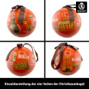 United1871 – Christbaumkugeln 6er-Set – Berlin Sehenswürdigkeiten – Ø 9 cm rot/mehrfarbig