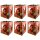 United1871 – Christbaumkugeln 6er-Set – Berlin Sehenswürdigkeiten – Ø 9 cm rot/mehrfarbig